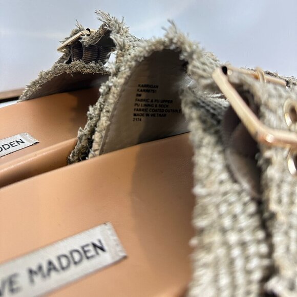 STEVE MADDEN Karrigan Womens Platform Sandals in Olive Size US 8 - Picture 9 of 10